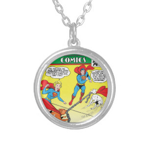 Action Comics #277 Silver Plated Necklace