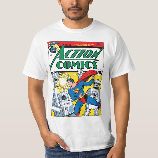 Action Comics #36 T-Shirt (Front)