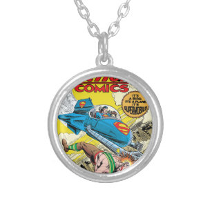 Action Comics #481 Silver Plated Necklace