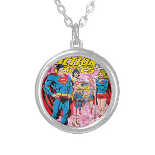 Action Comics #500 Oct 1979 Silver Plated Necklace