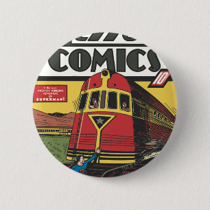 Action Comics - June 1939 2 Inch Round Button