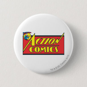 Action Comics - Superman 2 Inch Round Button