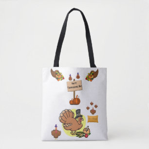 Action de grâces sac fourre-tout