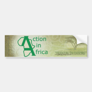 Action in Africa Bumper Sticker