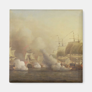Action Off the Cape of Good Hope, March 9th, 1757 Magnet