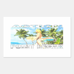 Action - Point Break 01   Sticker