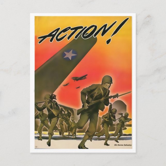 Action! PostCard (Front)