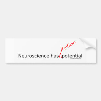 Action Potential Bumper Sticker