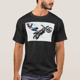 Action Sports Modern Elegant Acrobatics Biker T-Shirt
