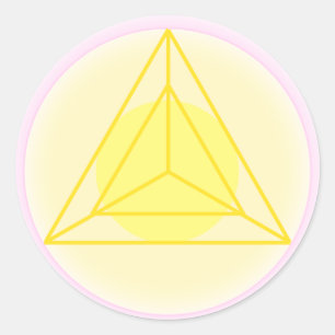 Action With Love Sigil Classic Round Sticker