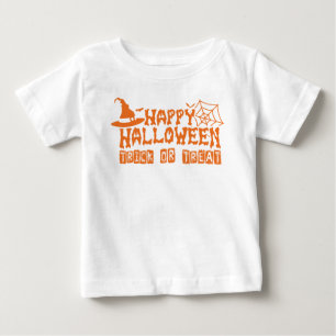 Actious Happy Halloween Trick or treat,  Baby T-Shirt