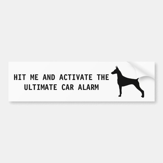 Activate Alarm Bumper Sticker (Front)