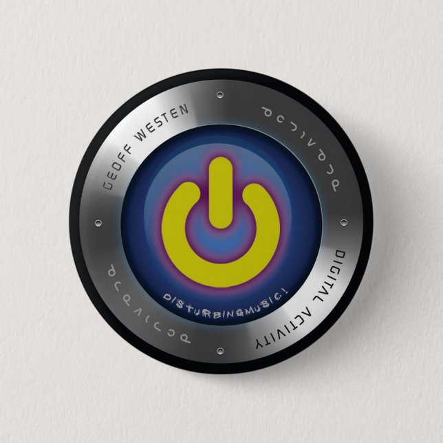 Activate - Blue Orb Button (Front)