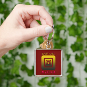 Activate My Heart Keychain