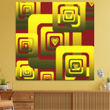 Activate My Heart Pattern Golden