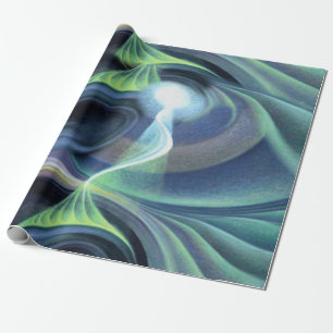 Activation Abstract Wrapping Paper