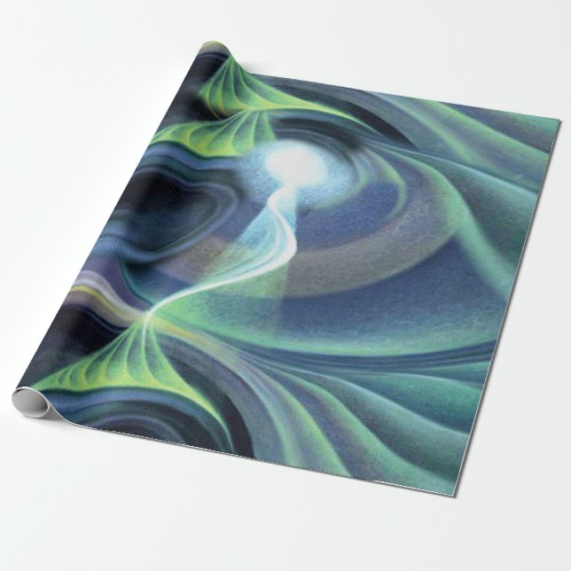 Activation Abstract Wrapping Paper (Unrolled)