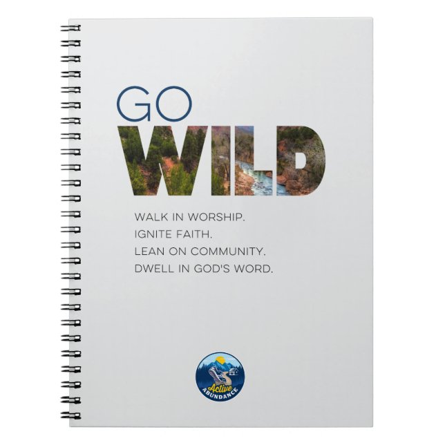 Active Abundance notebook (Front)