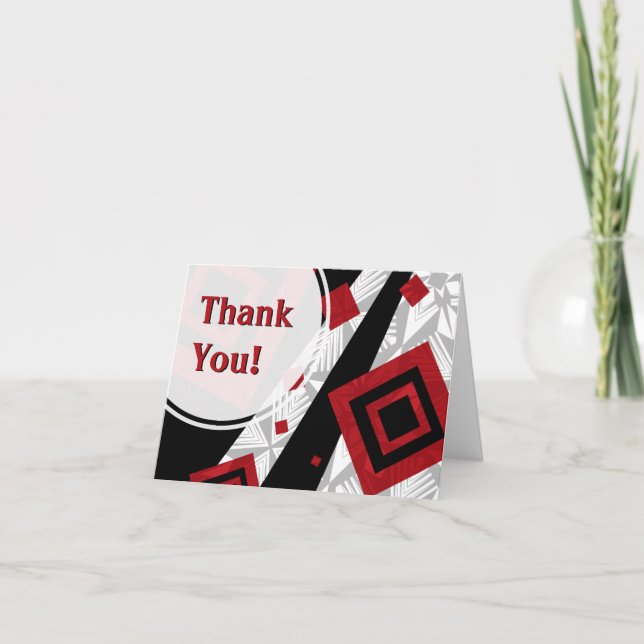 Active Pattern Thank You Card (Front)