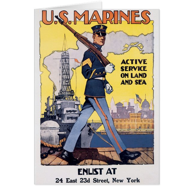Active Service on Land and Sea (Front)