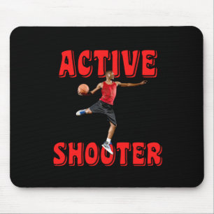 Active Shooter Basketball 4 Mouse Pad