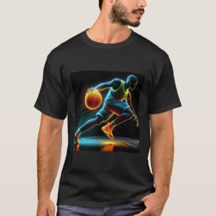 Active Shooter Basketball Customizable Design For  T-Shirt