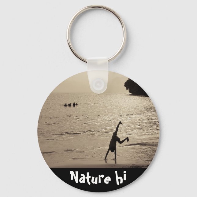 active silhouette keychain (Front)