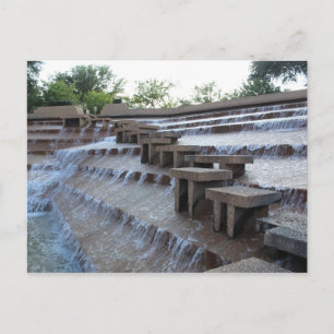 Active Water Pool - Fort Worth Water Garden # 4 Postcard