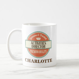 Activities Director Personalized Office Mug Gift