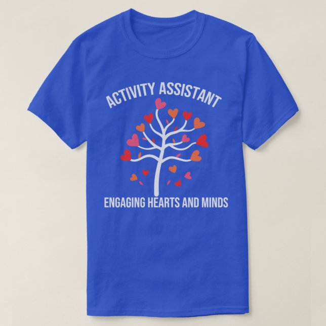 Activity Assistant Gifts Activity Professional T-Shirt (Design Front)