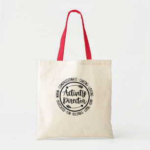 Activity Director Office Staff Appreciation Vintag Tote Bag