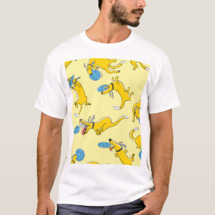 Activity dogs: frisbee sports pattern T-Shirt