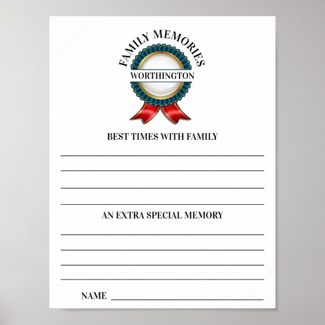 ACTIVITY SHEETS for Binder and Family Reunions Poster (Front)