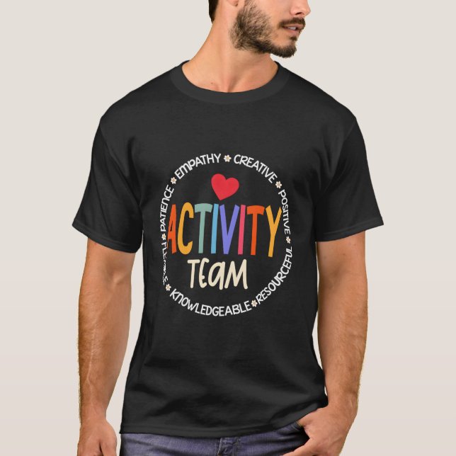 Activity Team Director Professionals Or Aide Assis T-Shirt (Front)