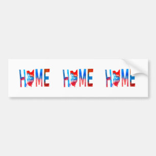 Acton For Ohio Home Car Sticker