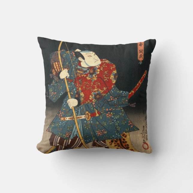 "Actor 1847" Throw Pillow (Front)