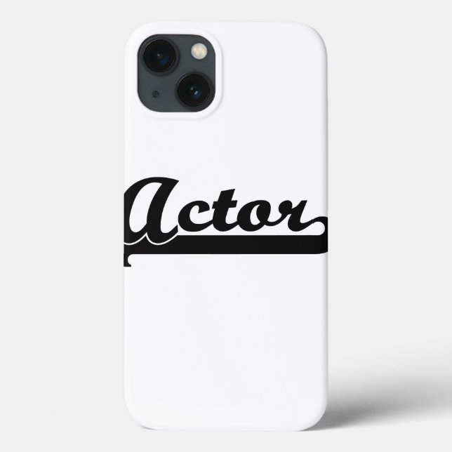 Actor Artistic Job Design Case-Mate iPhone Case (Back)