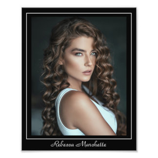 Actor Headshot Template 8x10 Border Acting Prints