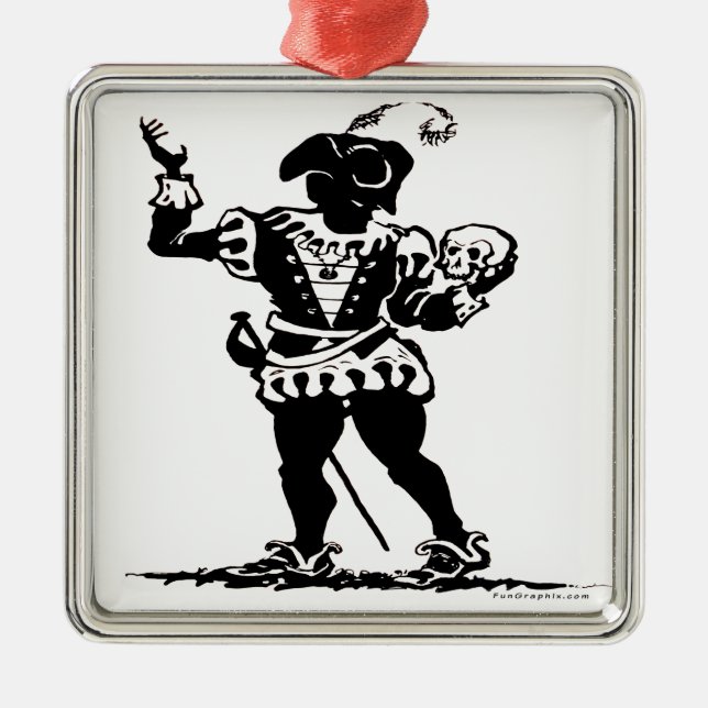 Actor Metal Ornament (Front)