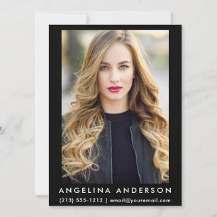 Actor Model Photo Card B