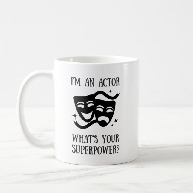 Actor Superpower Mug (Left)