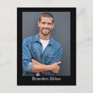 Actor Talent Headshot Submission Postcard