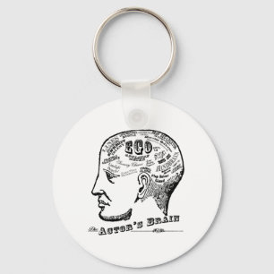 Actor's Brain Keychain