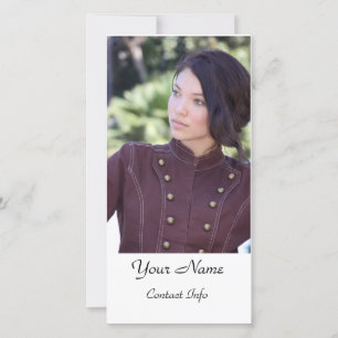 Actors Headshot Card