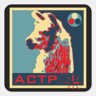 ACTPolitical Sticker (Square)