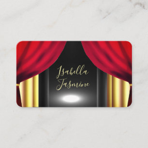 Actress actor influencer psychic  business card