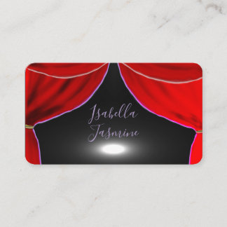 Actress actor influencer psychic  business card