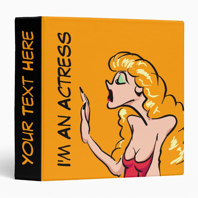Actress Binder (Front/Spine)