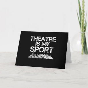 Actress Is My Sport Musical Acting Acter Gift Card