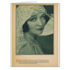 Actrice vintage de portrait de trémie de Hedda